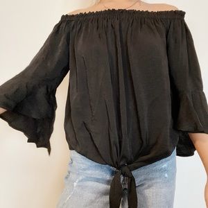 EXPRESS off the shoulder blouse (Small)